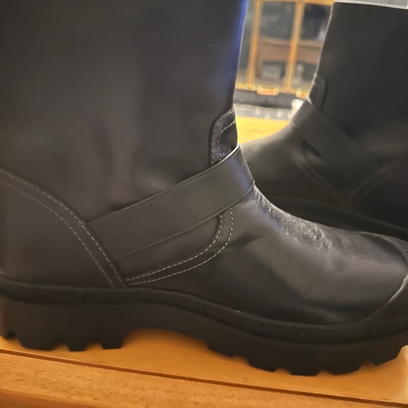 Men’s Coach Trooper Moto Boot size11.5 black NWT with box - Picture 10 of 16